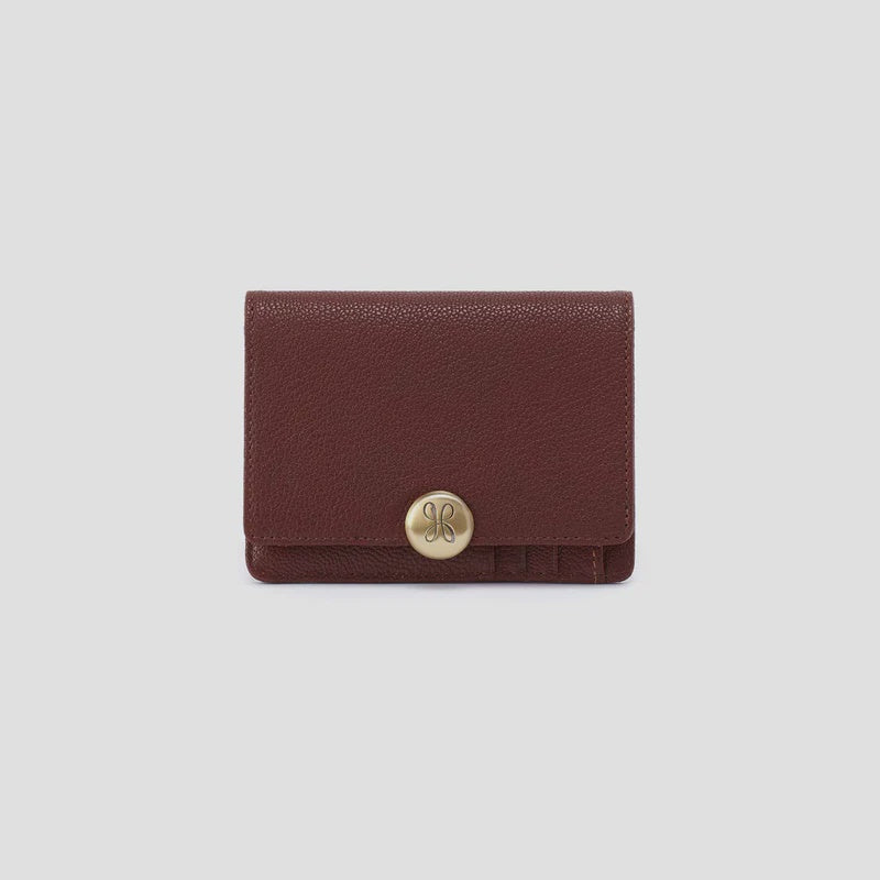 Hutton Small Wallet by Hobo in Brown Bear