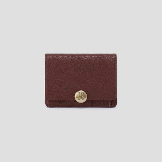 Hutton Small Wallet by Hobo in Brown Bear