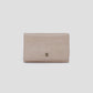 Jill Trifold Medium Wallet by Hobo in Stone Gloss