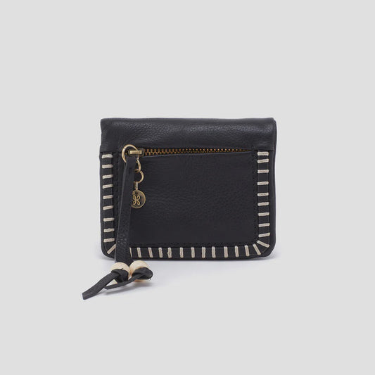 Lumen Mini Wallet by Hobo in Black