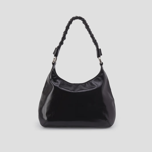 Madison Shoulder by Hobo in Polished Black