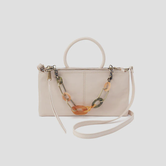 Sable Crossbody with Charm by Hobo in Pale Flax