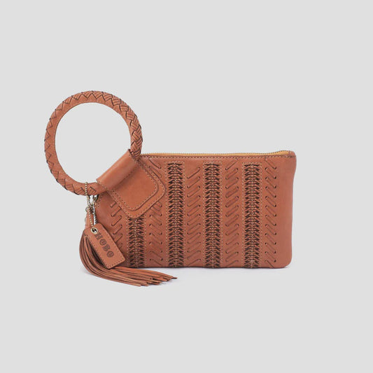 Sable Wristlet by Hobo in Harvest Wheat Washed