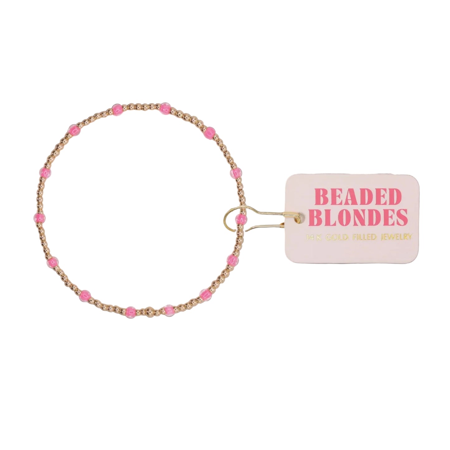 BB Hot Pink Dainty Poppi Bracelet Petite