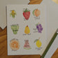 Thank You Fruit & Veggie Punny Appreciation Card