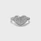 Illumina Celeste Heart Ring Silver