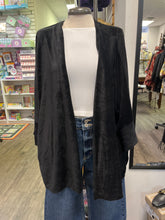 Load image into Gallery viewer, Black Corduroy Cardigan ML
