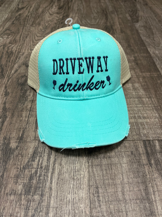 Driveway Drinker Turquoise Cap