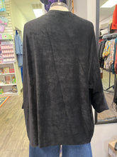 Load image into Gallery viewer, Black Corduroy Cardigan ML
