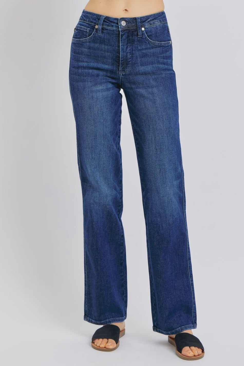 Judy Blue MR Straight Tummy Control Classic Jean