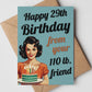 Happy 29th Greeting Card