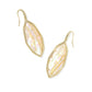 Ophelia Drop Earrings Gold Iridescent Abalone