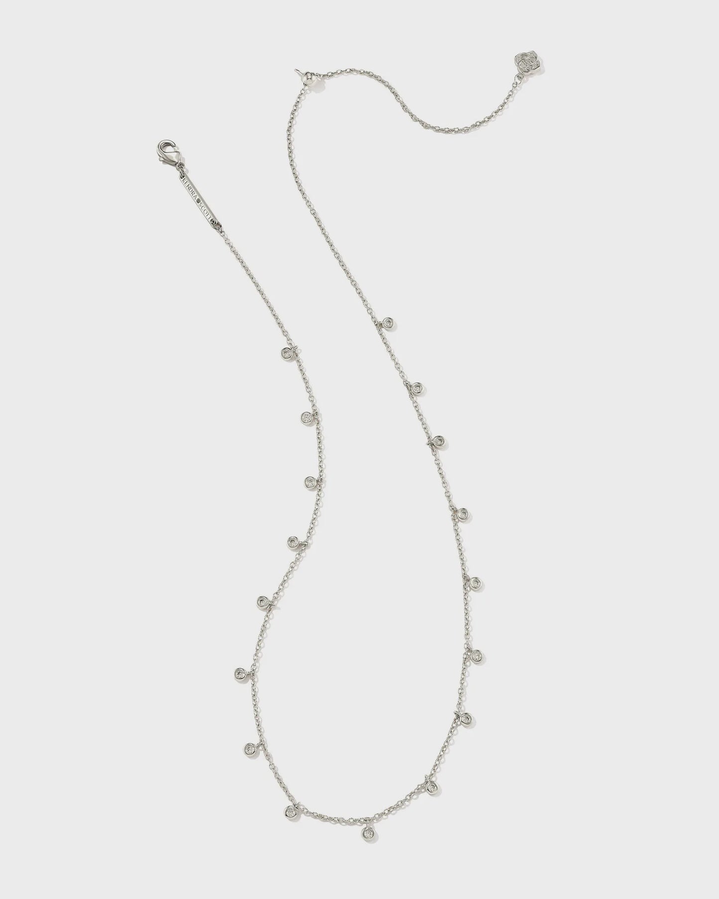 Amelia Chain Necklace Silver