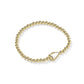 Cheer Stretch Bracelet Gold White MOP