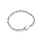 Cheer Stretch Bracelet Silver White MOP
