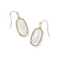 Dani Drop Earring Gold Ivory MOP