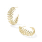 Kayla Hoop Earrings Gold