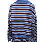 Low Key Stripe Fleece Henley