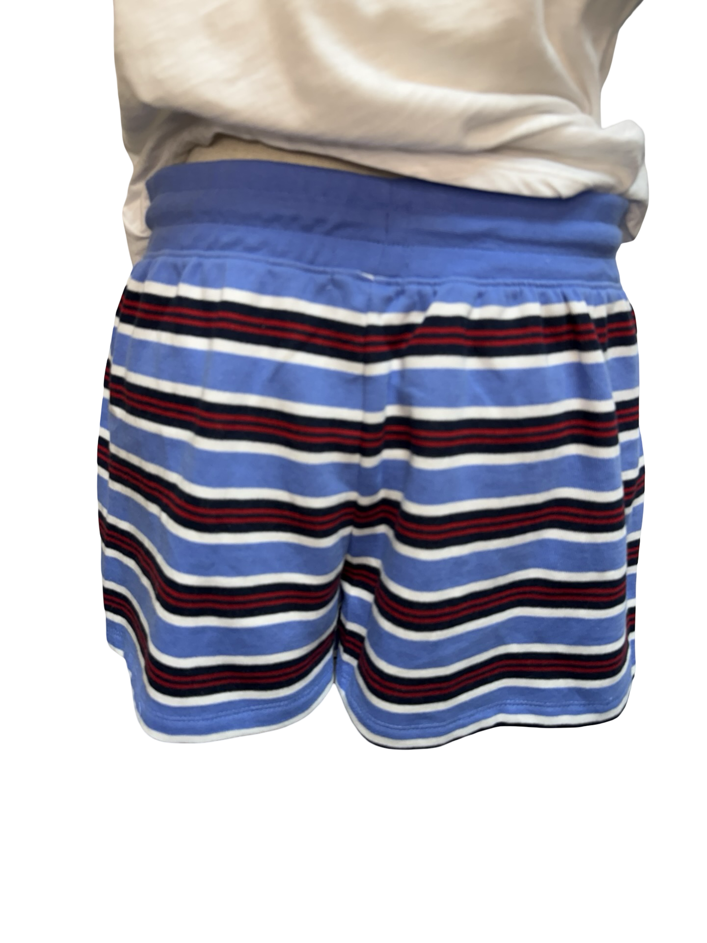 Low Key Stripe Fleece Short