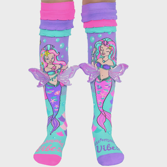 Mermaid Vibes Toddler Socks