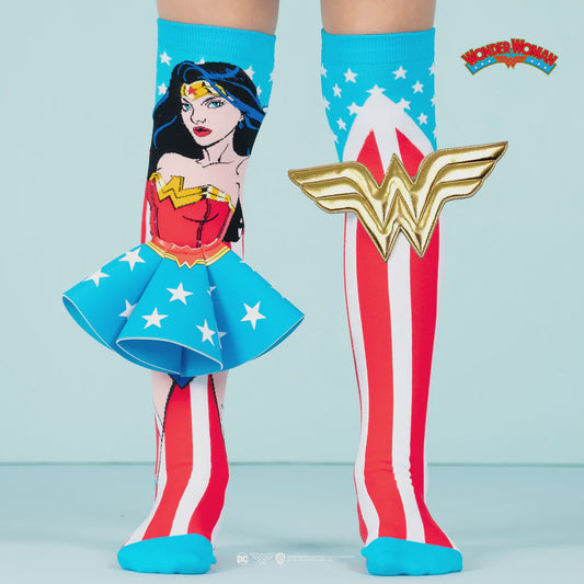 Wonder Woman Kid/Adult Socks