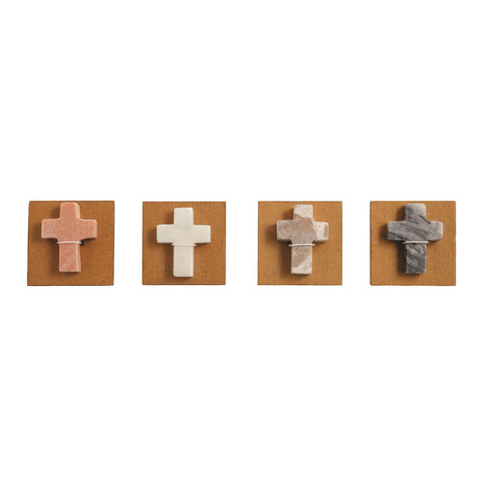 Marble Pocket Cross