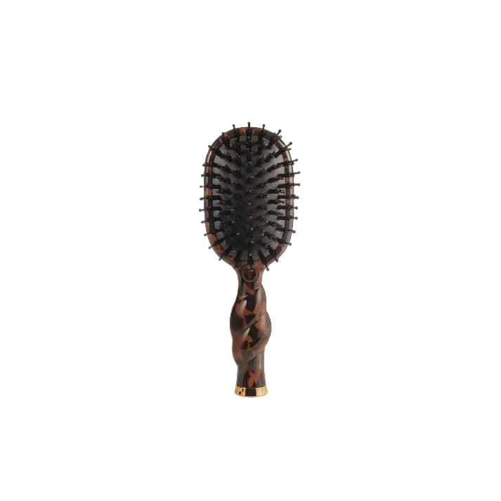 Mini Boar Hair Brush Tortoise