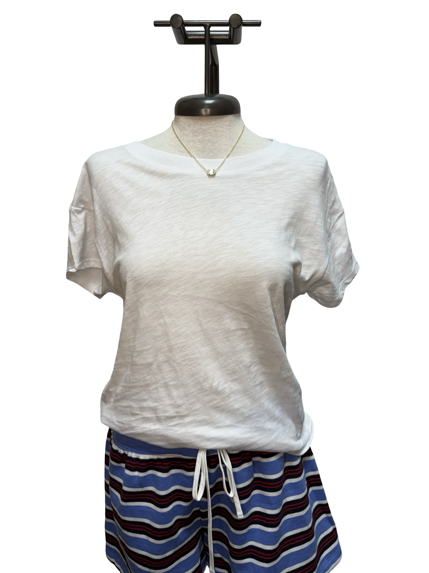 Modern Slub Tee White