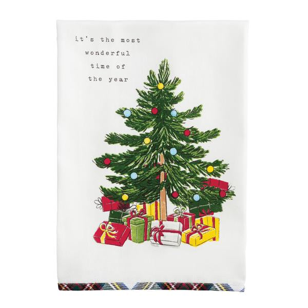 Christmas Tree Printed Towel