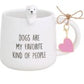 Dogs are My Fav Figure Mug