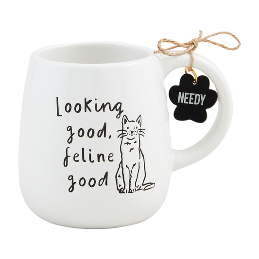 Feline Good Resist Cat Mug
