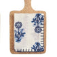 Flower Wood Board & Towel Set