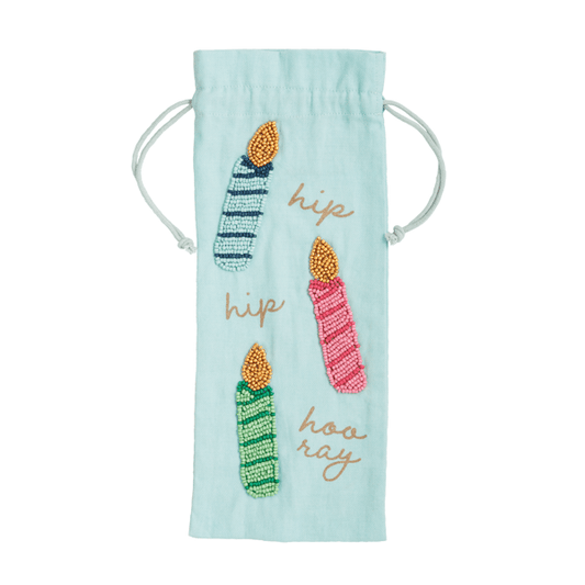 Hip Hooray Birthday Wine Bag