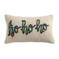 Ho Ho Christmas Chunky Knit Pillow