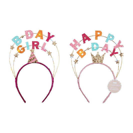 Light Up Birthday Headbands