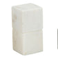 White Marble Cube Salt & Pepper Sets