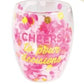 Pour Decision Confetti Wine Glass