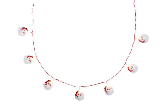 Santa LED Garland