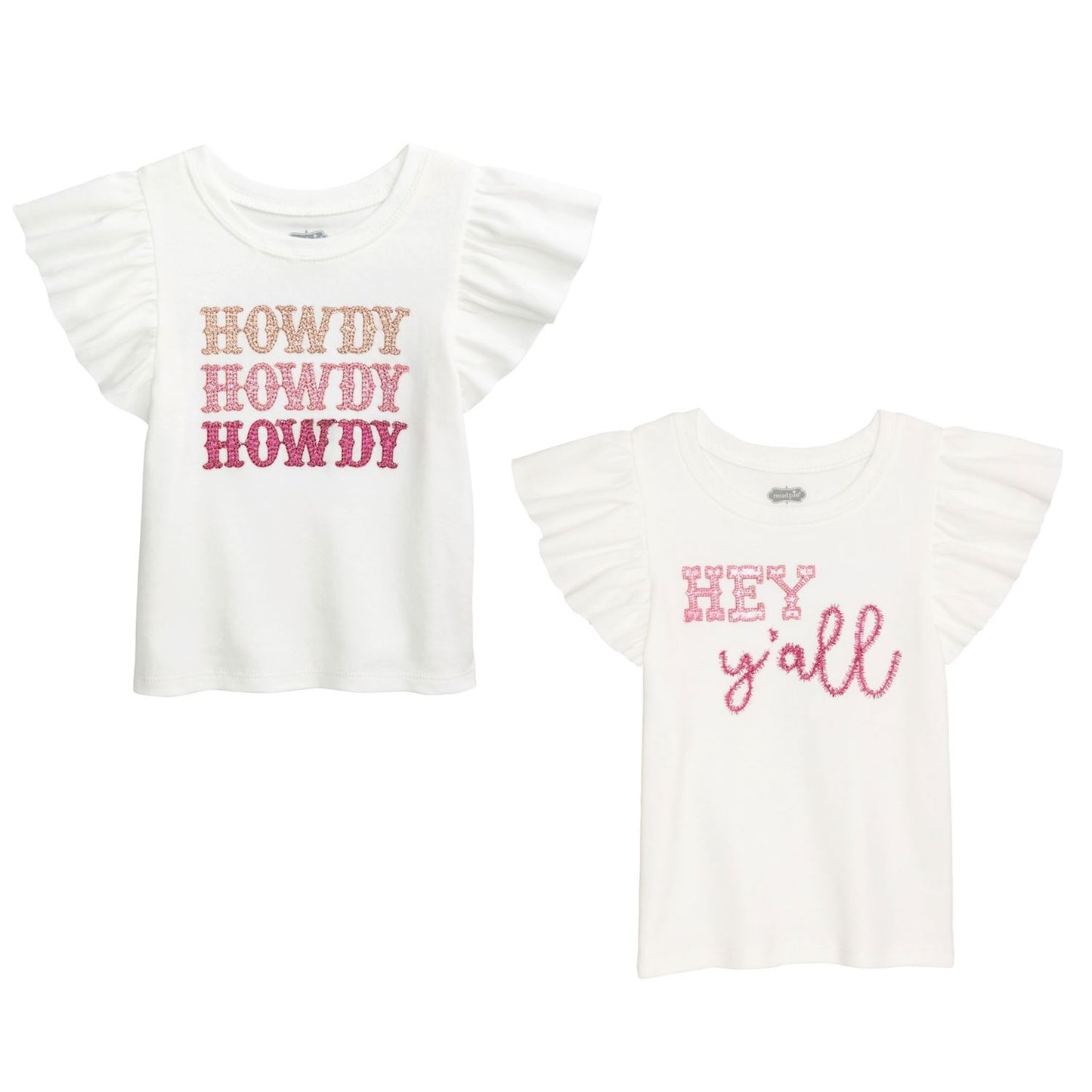 Western Glitter Girls' Tees