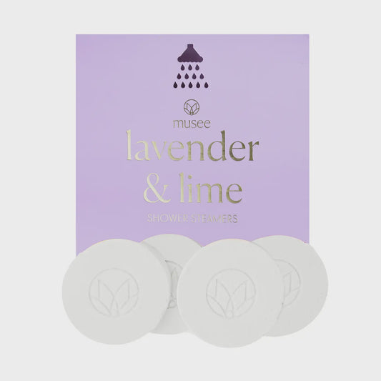 Lavender and Lime Shower Steamers
