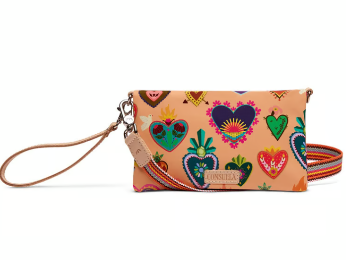 Peach Uptown Crossbody