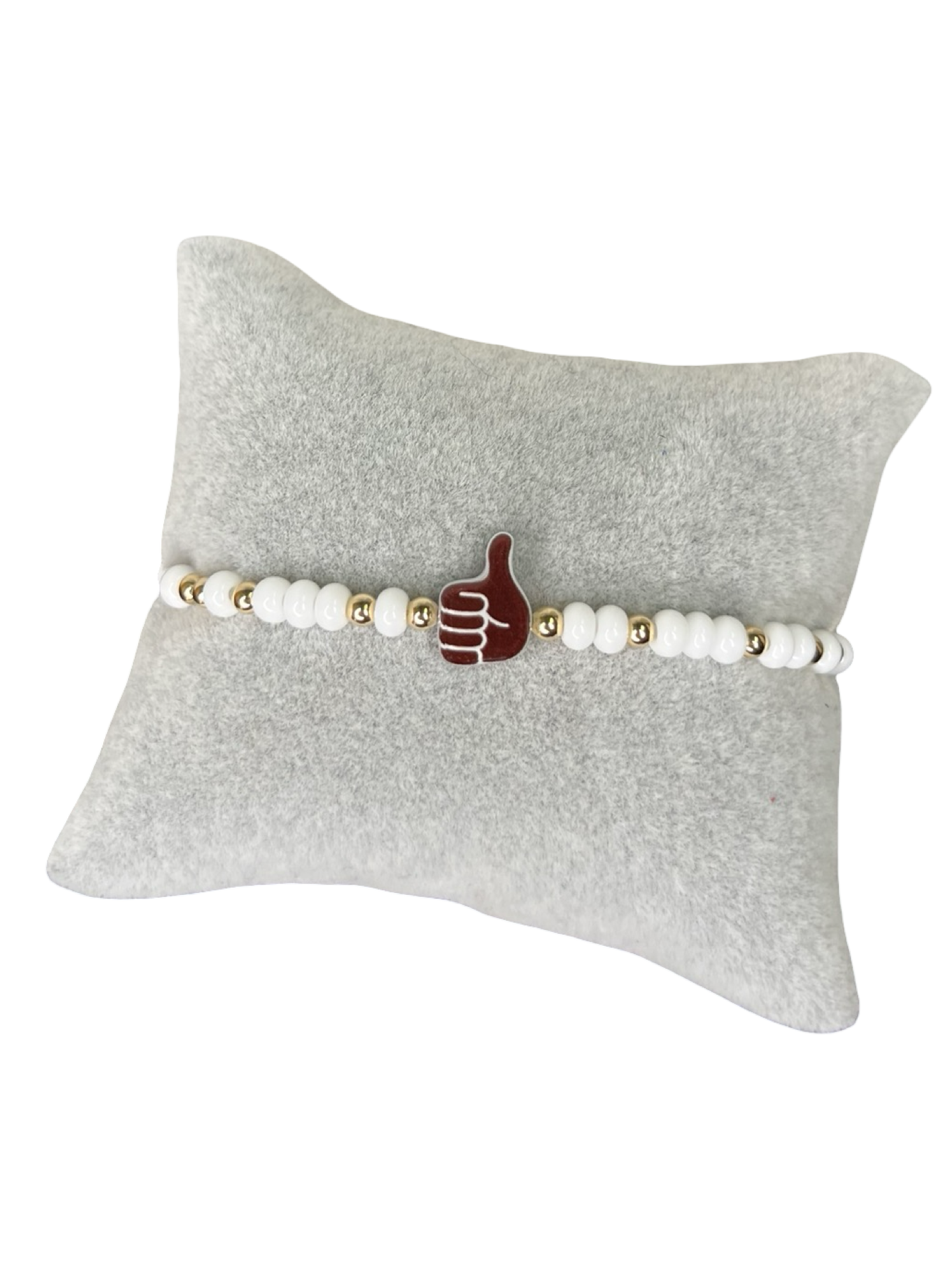 BB Gameday Hand Sign Bracelet Thumbs Up Sprinkle