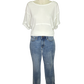 Judy Blue Mid Rise Rigid Magic Release Hem Boyfriend Jean
