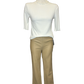 Coated Denim Straight Nutshell