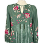 Erinn Prairie Blouse Verdigris