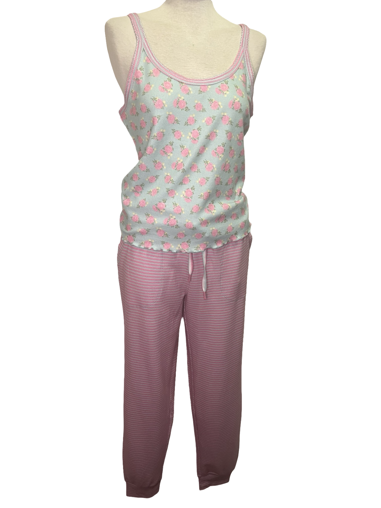 Secret Garden Striped Banded Pant