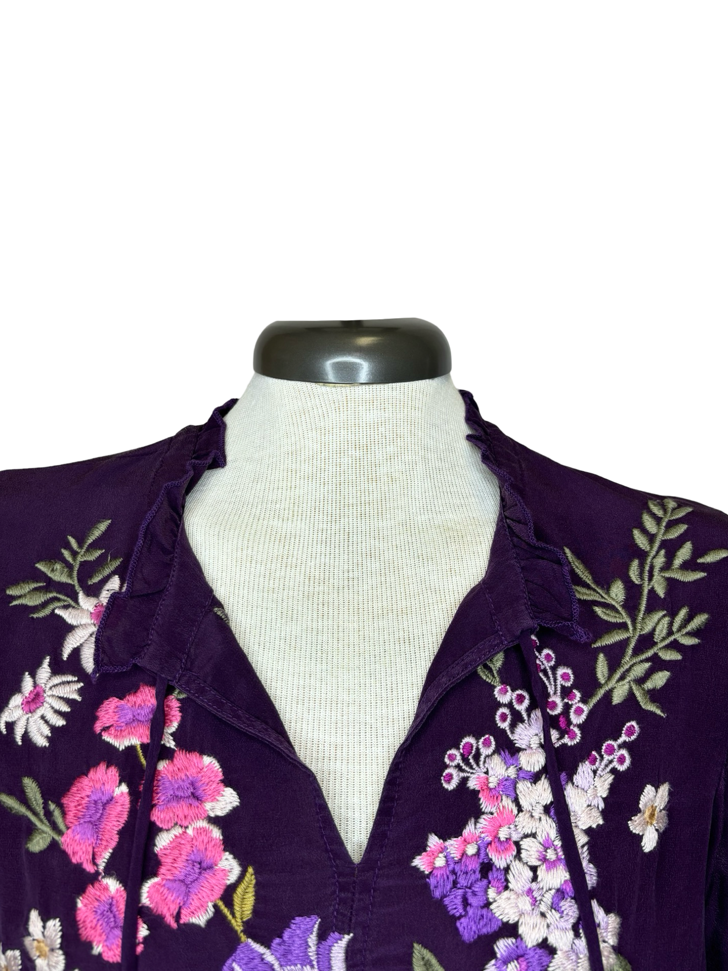 Georgiana Field Blouse Plum