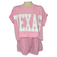 Knit Short Big Pockets Baby Pink