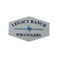 Legacy Ranch Wranglers Hexagon Sticker
