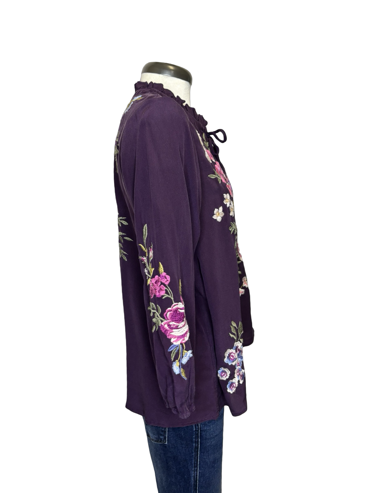 Georgiana Field Blouse Plum